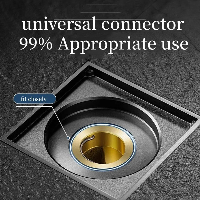 All-copper Floor Drain Core Floor Shower Drain Stopper Insectproof Anti-odor Deodorization Toilet Kitchen Bathroom Toilet Sewer Oasis Select