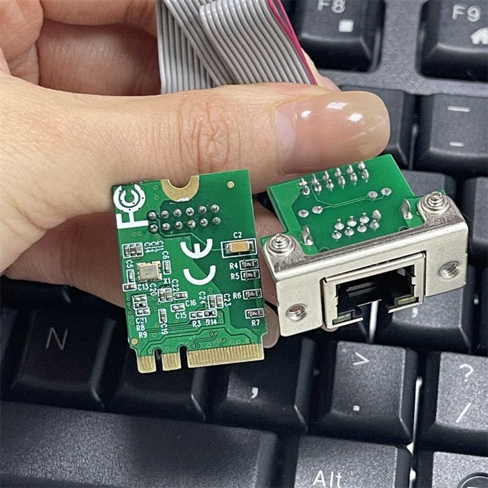 M.2 A+E Key Gigabit Ethernet LAN Card RTL8111H 1000Mbps RJ45 Gigabit Network Card Oasis Select