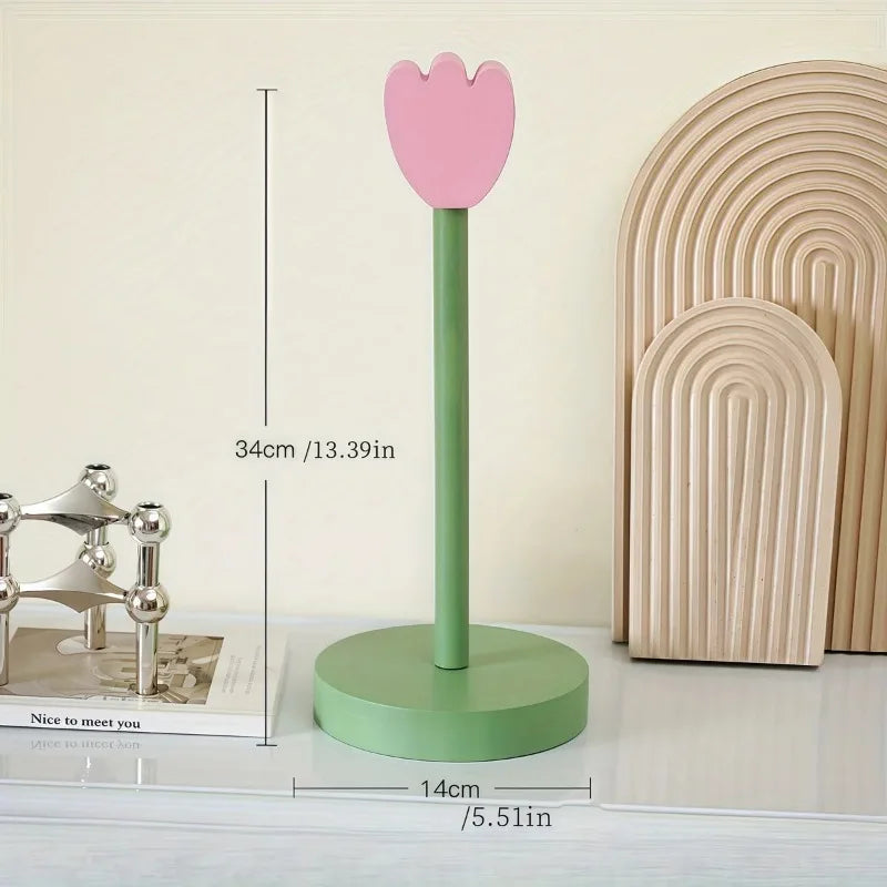 Bathroom Tissue Vertical Stand Paper Towel Storage Holder Wood Paper Towel TulipHolder Kitchen Roll Paper Towel Holder Oasis Select