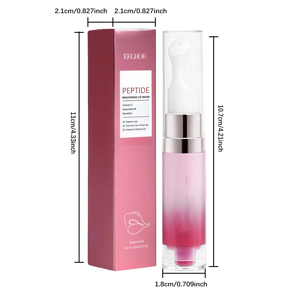 EELHOE Hydrating Lip Serum – Brighten, Plump & Moisturize Lip Serum Oasis Select Bright Pink