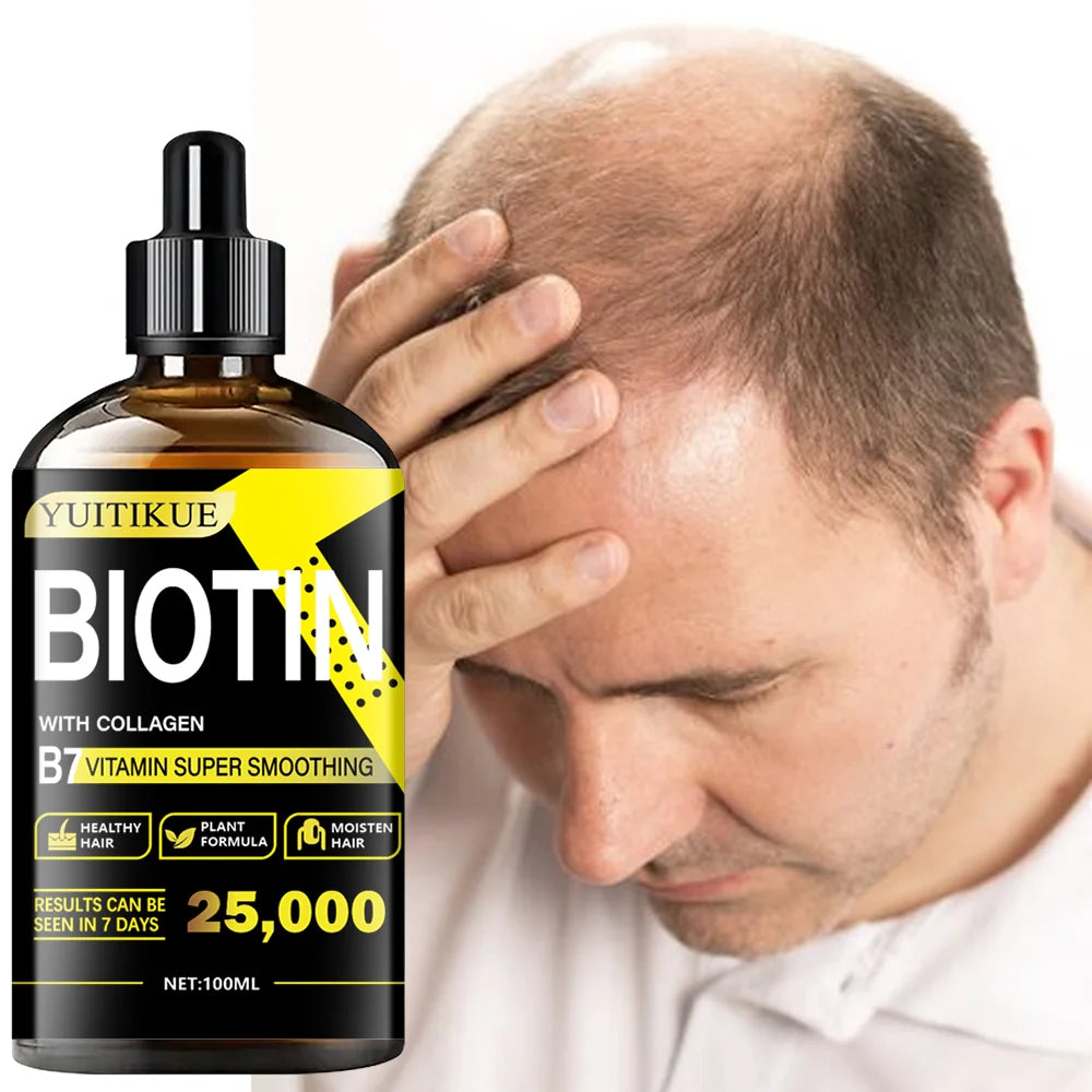 YUITIKUE Biotin Hair Oil – Collagen & Vitamin B7, 100g