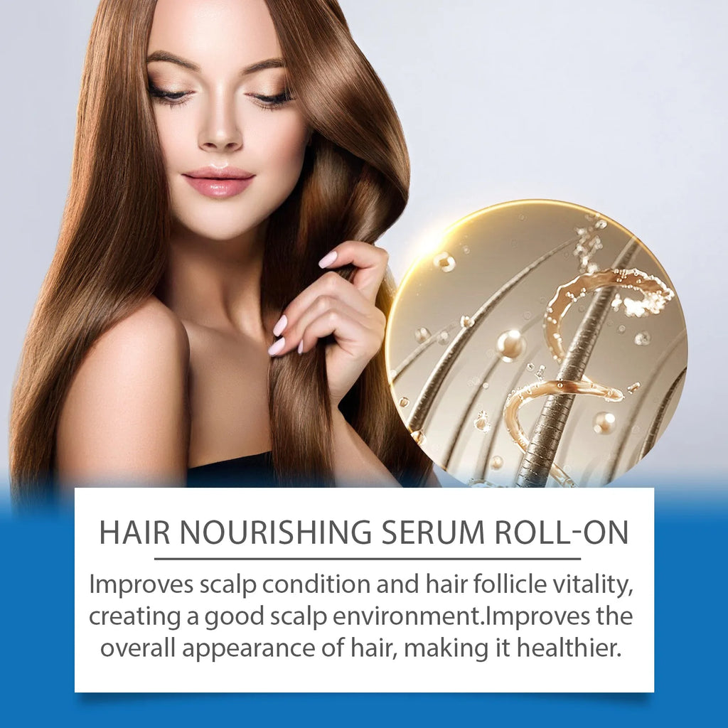 Rosemary Hair Growth Roller Essence Improves Scalp Health Stimulates Follicle Activity Reduces Hair Breakage Increases Density Oasis Select