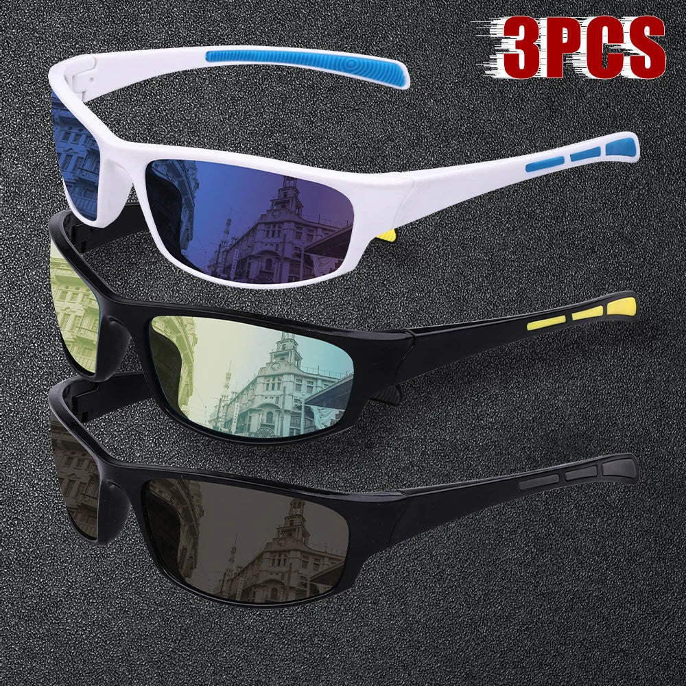 Man women Sunglasses Polarized UV Protection Cycling Glasses Suitable For Outdoor Sports Cycling Hiking Climbing Travel Fishing Oasis Select 99376-T