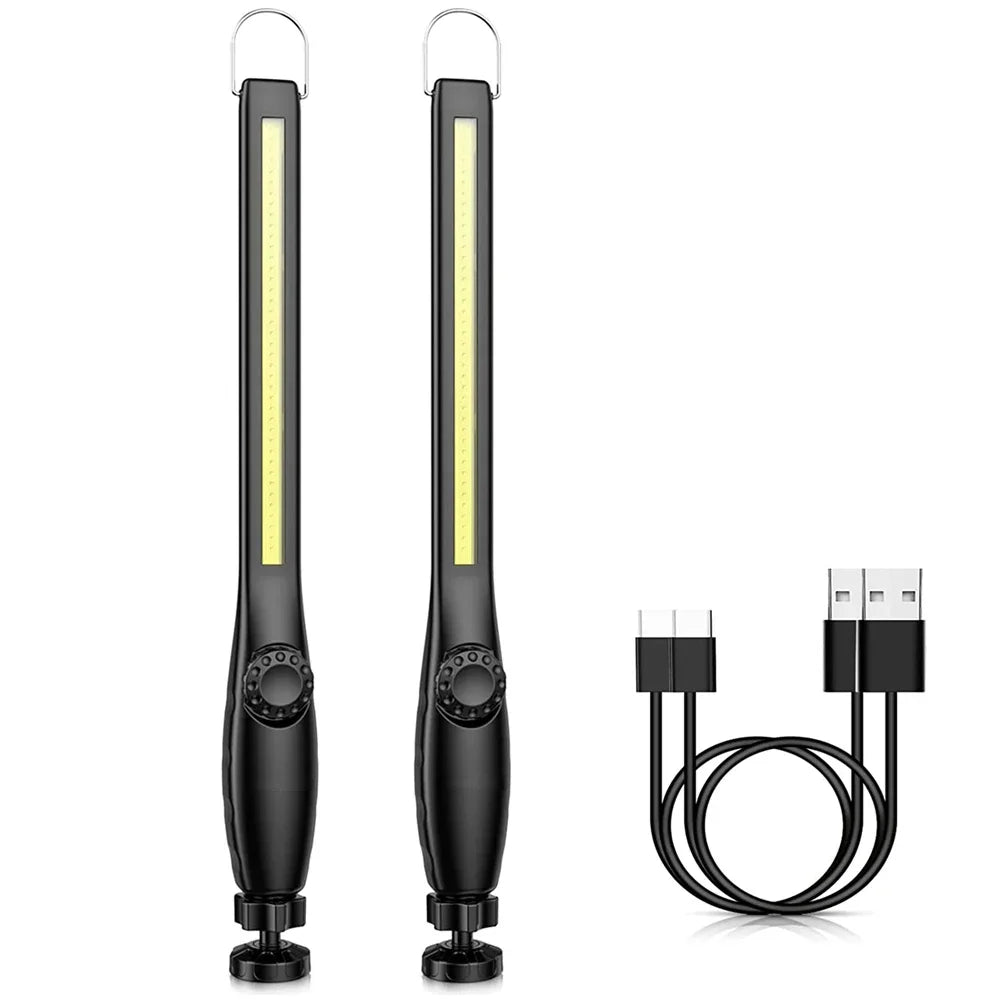 COB LED Magnetic Work Light USB Rechargeable 700 Lumen Torch
