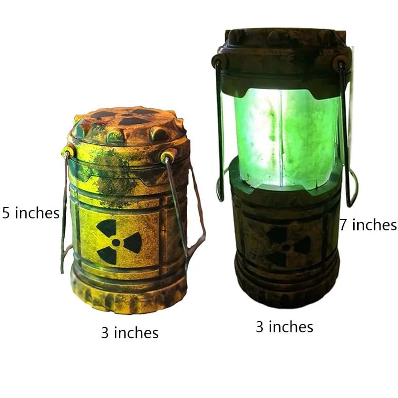 Nuclear Reactor Lantern Gift Mini Handheld Nuclear Reactor Lantern Toy Doomsday Nuclear Reaction Push Simulation Illuminator Oasis Select