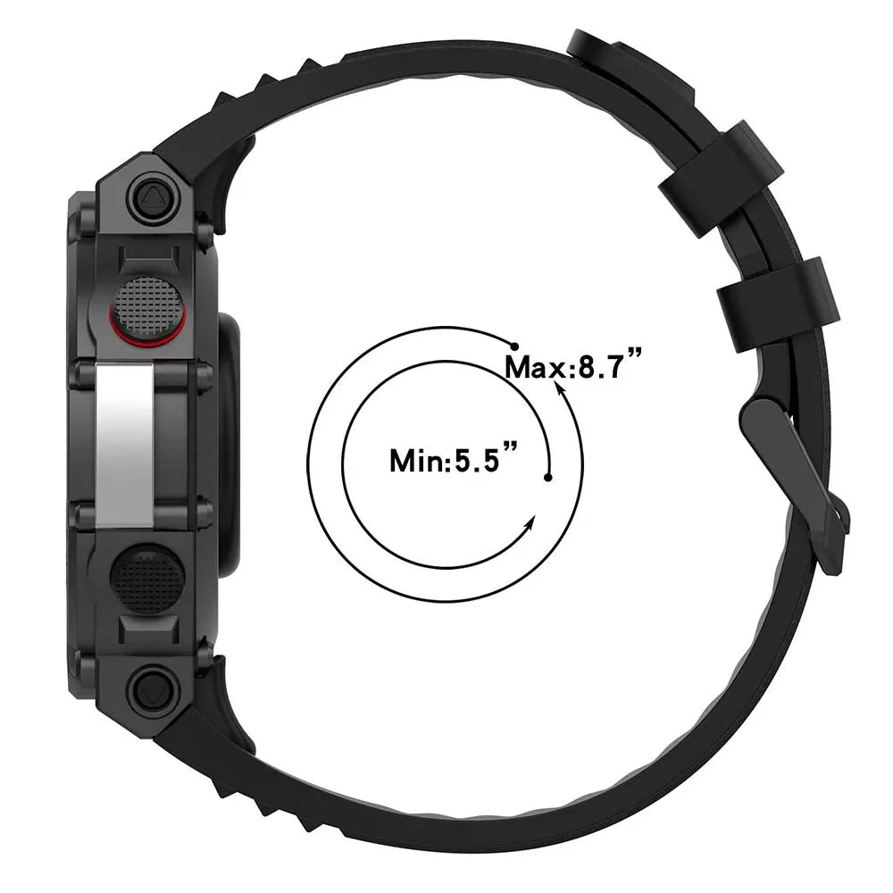 Silicone Watch Band for Amazfit T-Rex 2 – Adjustable Strap Smartwatch Band Oasis Select