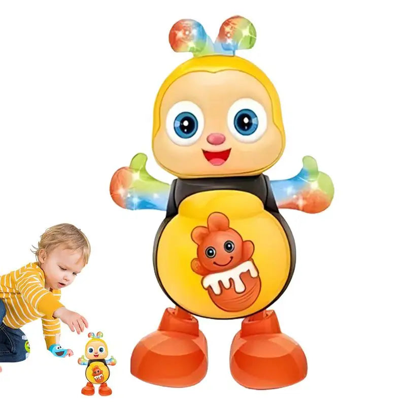 Electric Dancing Bee Musical Toys Bee Toy Interactive Toys Singing Animal with Lights & Music cute Bee Singing Educational Toys Oasis Select
