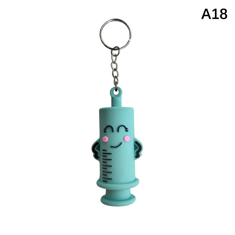 Paw Print Girl Shaped Ampoule Bottle Opener Keychain Rubber Cutter Aid Medication Vial Breaker Tool For Home Nurses And Doctors Oasis Select A18