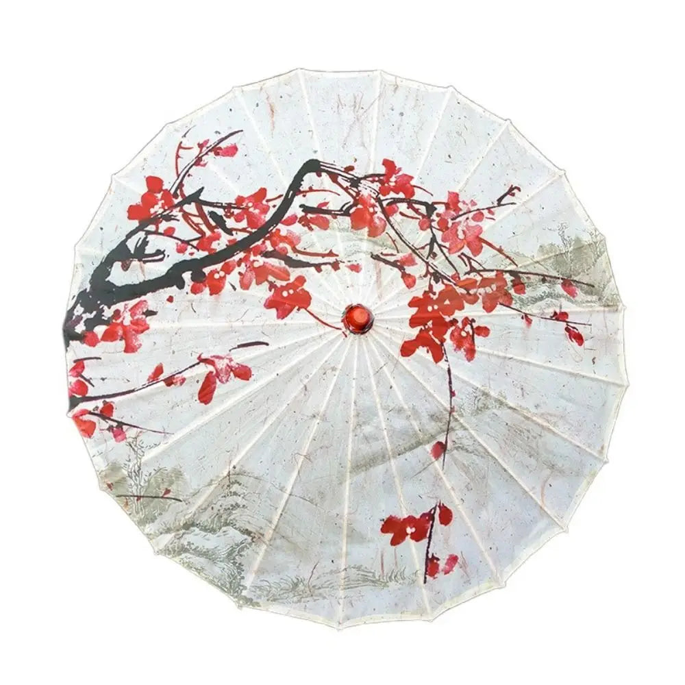 Handmade Chinese Silk Parasol | Decorative Dance Umbrella Decorative Parasol Oasis Select 82cm-Style 11