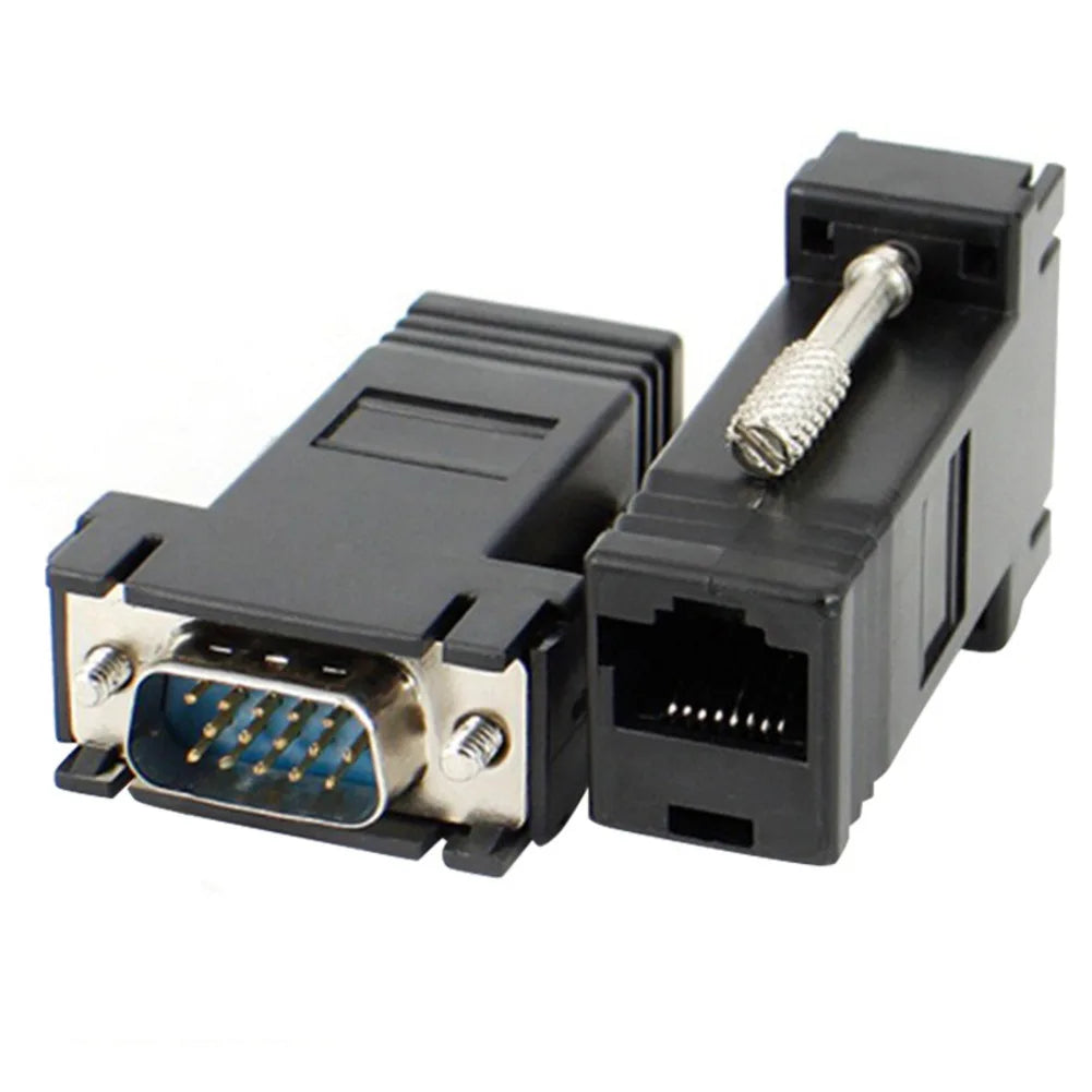Signal Transmission Network Cable Extender Video Signal Extension Bi-directional Conversion CAT5E CAT6 Compatible Oasis Select