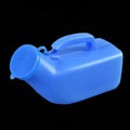 Portable Night Toilet Large Capacity Urinal Urinal Storage 1200ml Pe Handle Urinary Bottle The Elderly Oasis Select 1200ML-Blue