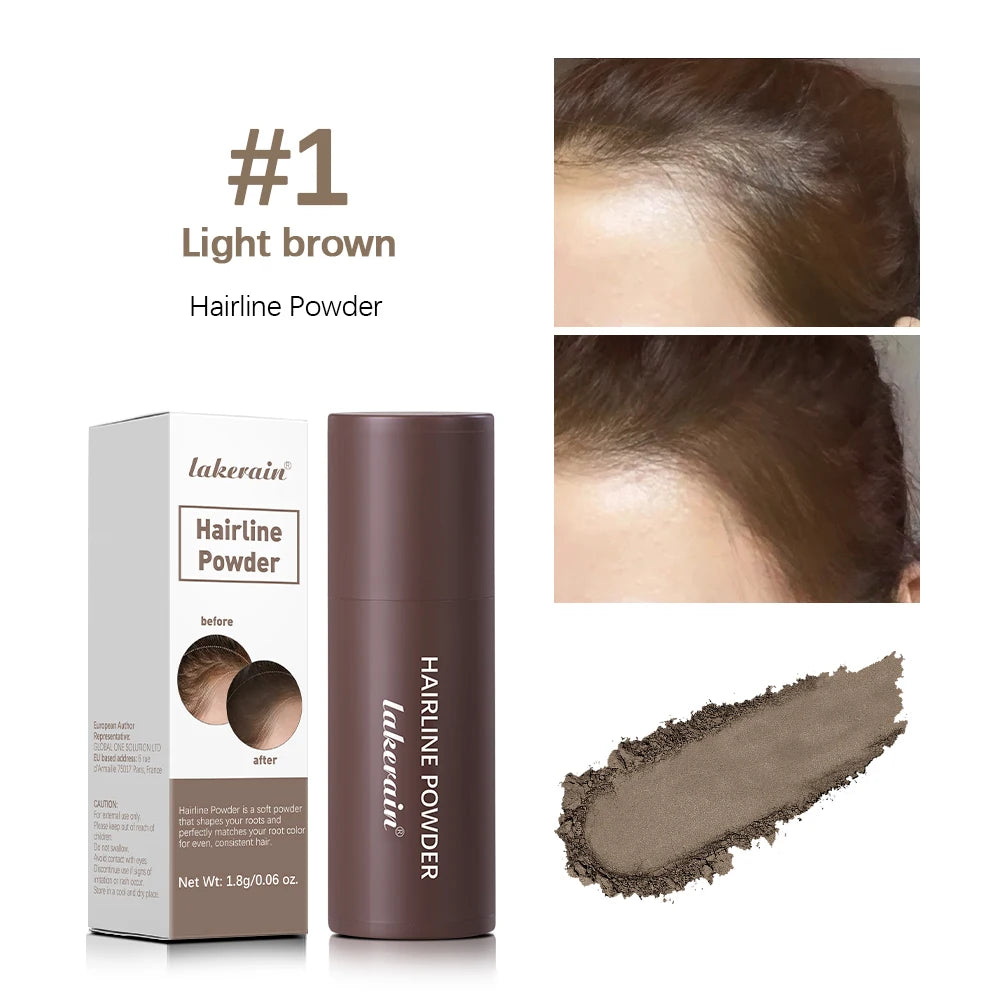 Waterproof Hairline & Root Concealer Pen – Instant Grey Coverage with Easy Blend Powder Stick for Normal Hair Oasis Select 1