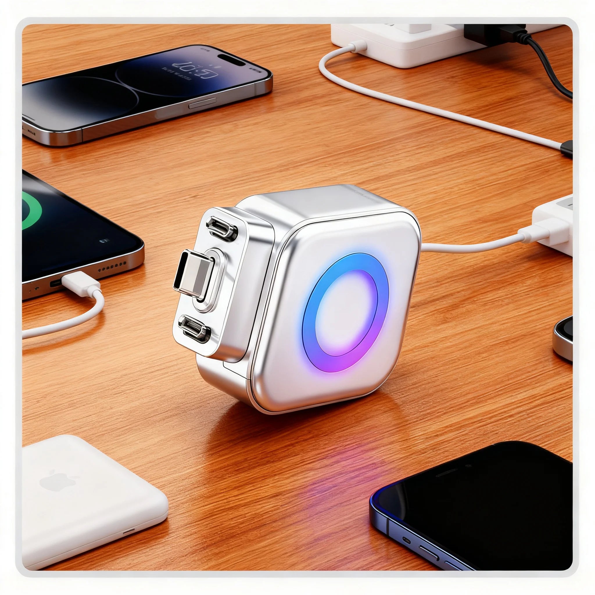 AI USB-C Auto Cut-Off Charging Protector – 140W Overcharge Stop