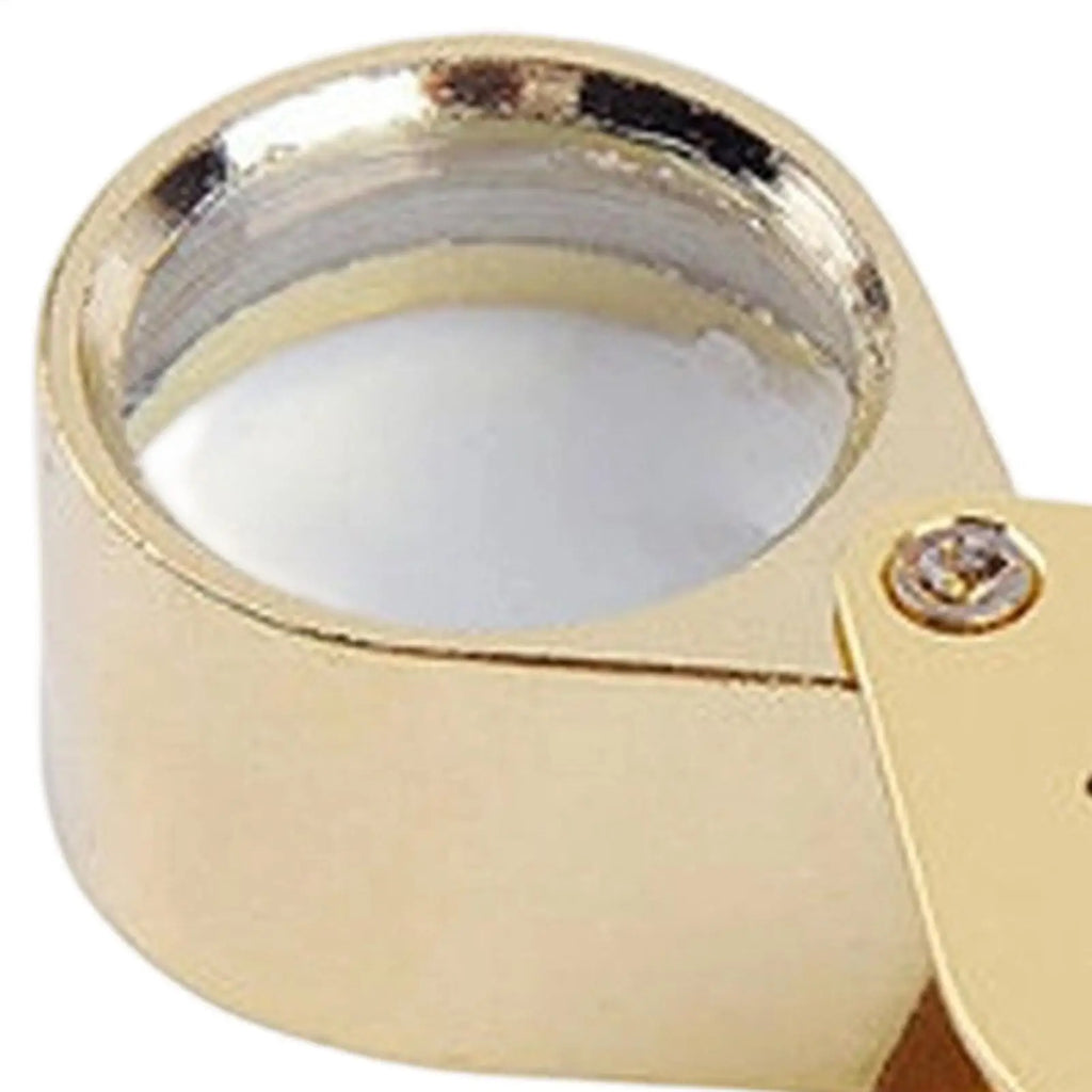 Magnifying Glass 30X Pocket Loupe Magnifier Jewelry Magnifying Glass Foldable Diamond Triplet Eye Glass Tool Reading Magnifier Oasis Select