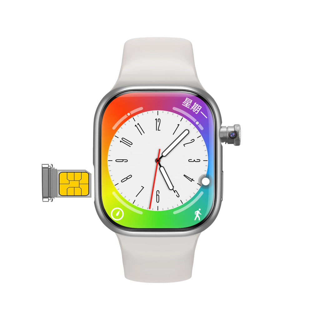 Zestbolt 2.29" AMOLED 4G Android 13 Smartwatch | Rotating Camera