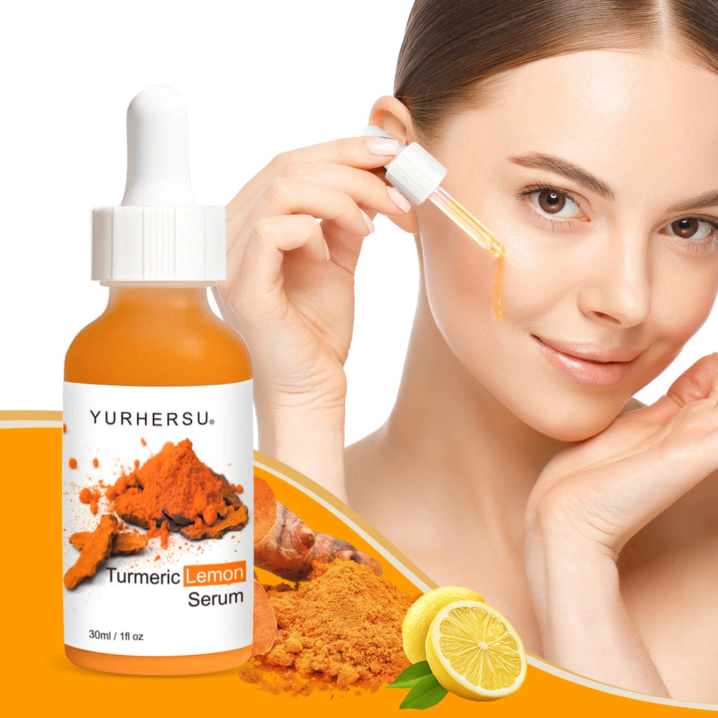 Turmeric Lemon Extract Face Serum – Antioxidant Moisturizer