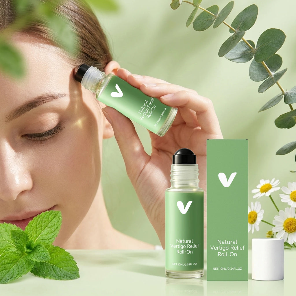 Menthol Soothing Oil Relieve Vertigo Dizziness Refresh Calm Mood Soothe Nausea Fast Absorb Fit Travel Vertigo Relief Oil Roll On Oasis Select