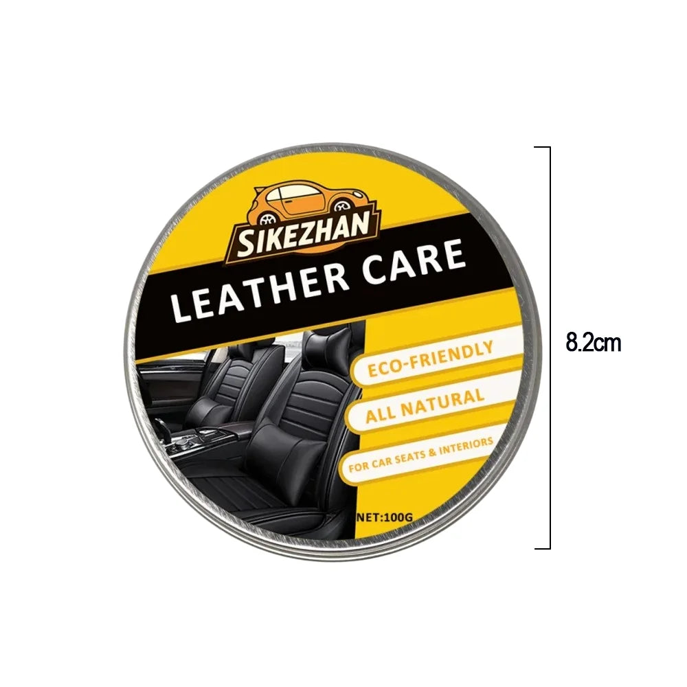 Natural Odorless Leather Conditioner Balm | Transparent Universal Care Cream to Protect & Nourish All Color Car Seats Oasis Select