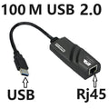 USB 3.0 2.0 Network Card Mini USB to RJ45 Ethernet Lan Adapter cable 10/100/1000Mbps for PC Macbook Windows Laptop Oasis Select 100M USB to RJ45