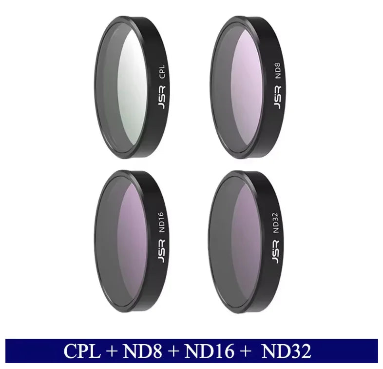 JSR Optical Glass Filters for DJI Osmo Nano – UV CPL ND Star