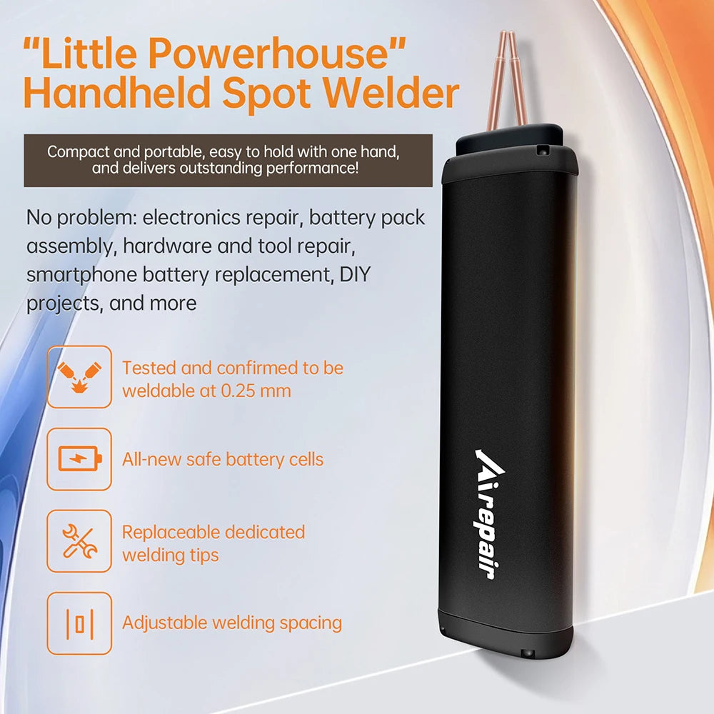 8 Gears/12 GearsAdjustable Spot Welder Portable Handheld Spot Welding Machine Energy Storage Spot Welding DIY for 18650 Battery Oasis Select