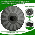 1.4W Solar Water Fountain Bird Bath Pump with 6*Nozzle&4*Crash Bar Durable Powerful, Perfect for Bird Bath Garden Pool Aquarium Oasis Select 1.4W
