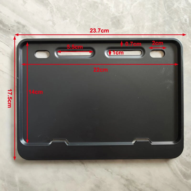 License Plate Frames License Plate Holders Universal Motorcycle Rustproof For Front Rear Oasis Select A2