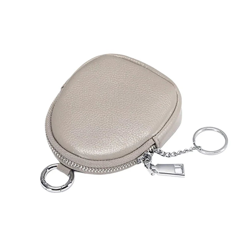 RFID Blocking Keychain Wallet – PU Leather Coin Purse & Key Pouch