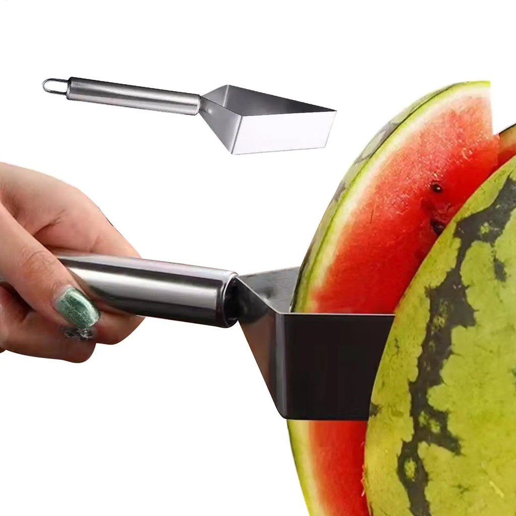 Watermelon Slicer Triangular Watermelon Cut Into Pieces Stainless Steel Watermelon Cutter Fruit Cutting Tools Kitchen Accessorie Oasis Select