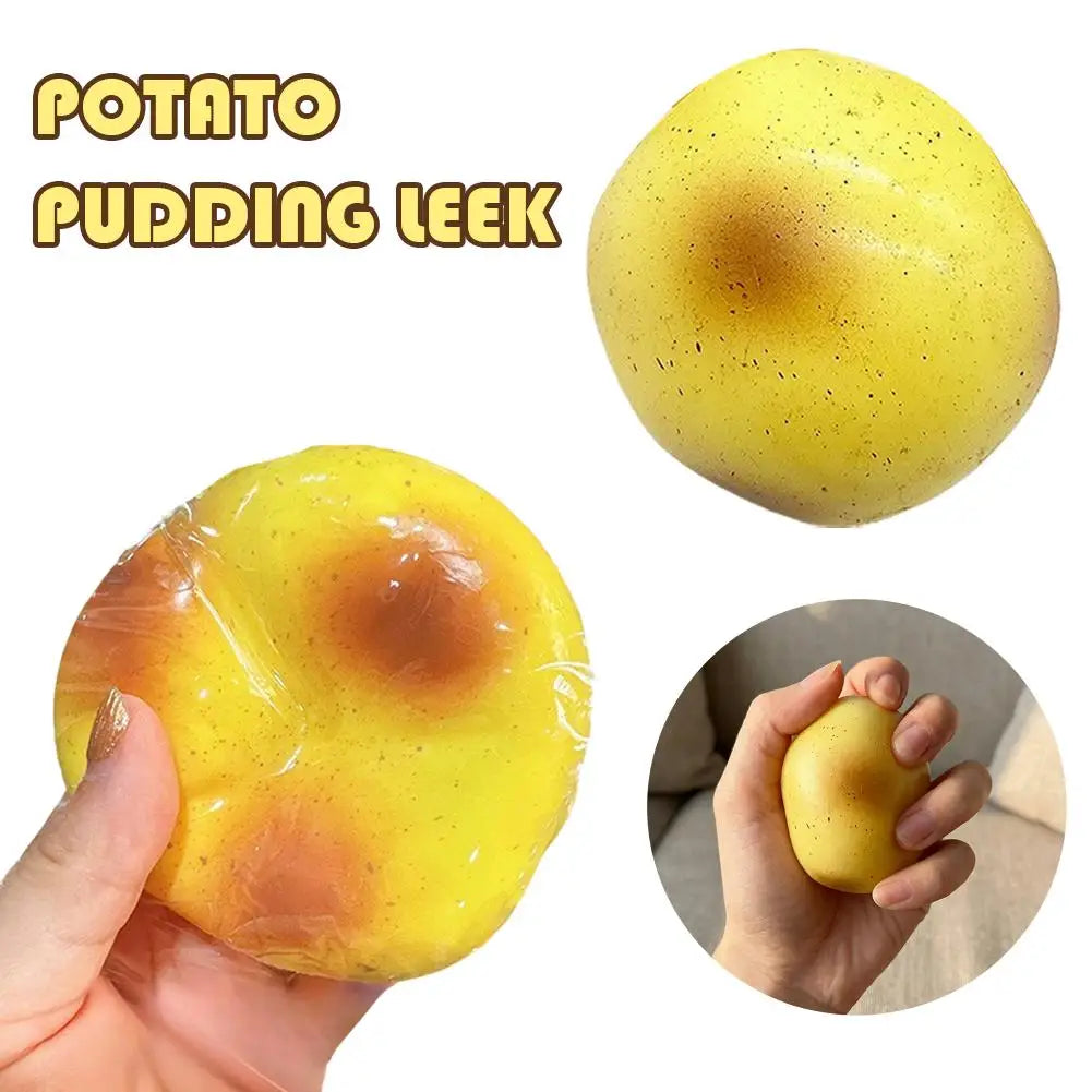 Kawaii Potato Squishy Toy – Slow Rising Stress Relief Fidget