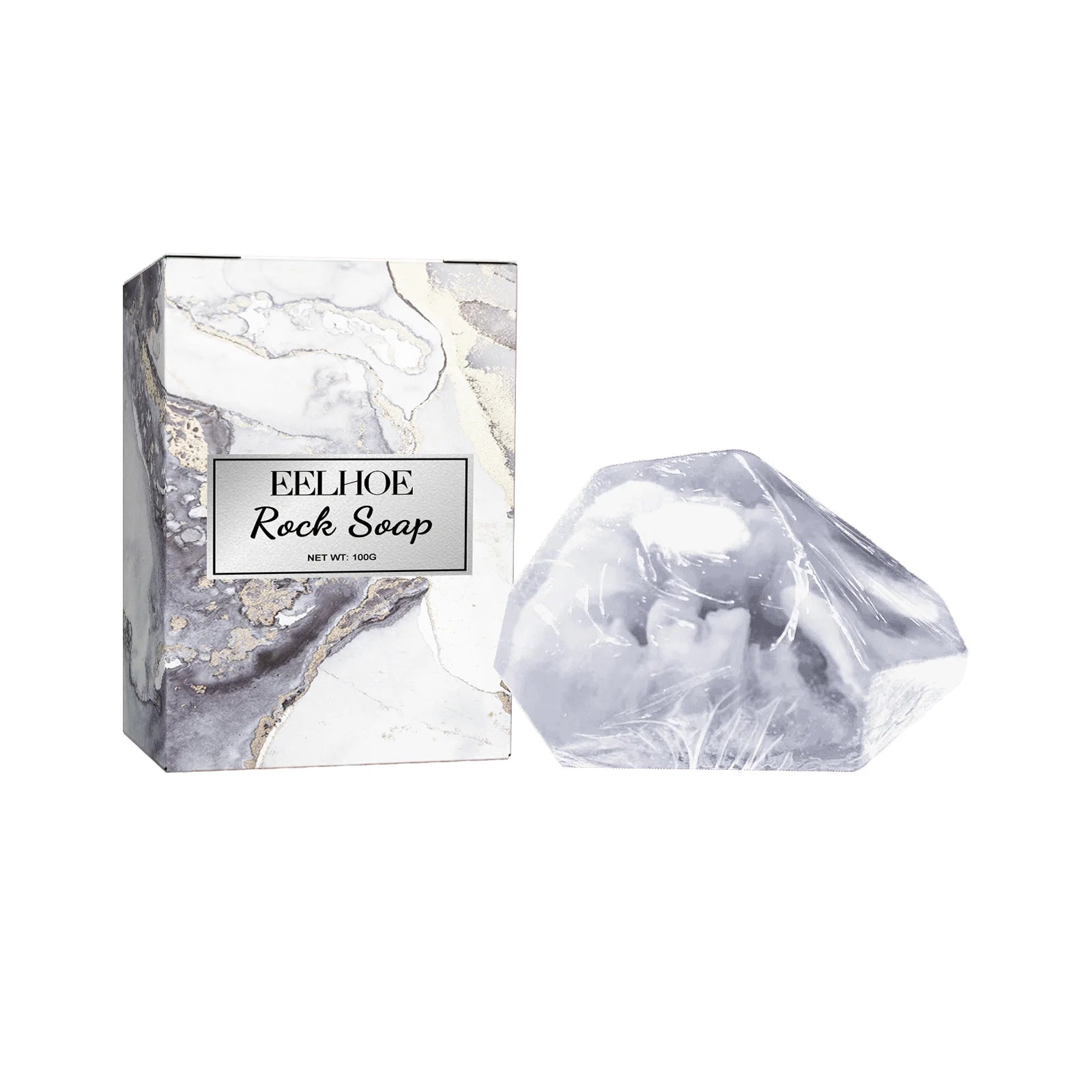 Rock Crystal Bath Soap 100g – Moisturizing Body Bar All Skin Types