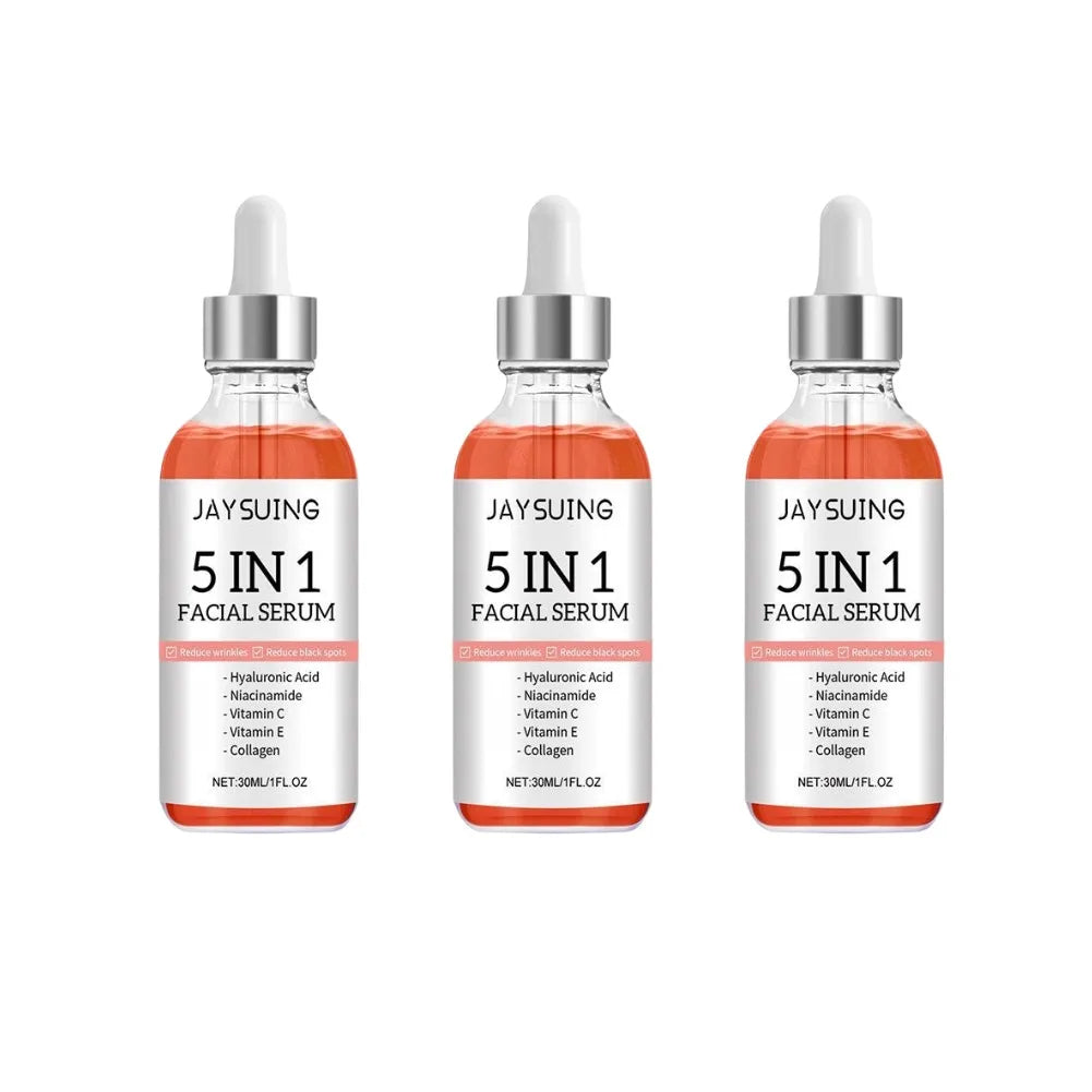 5-in-1 Hyaluronic Acid Vitamin C Face Serum | 30ml Face Serum Oasis Select 3PCS