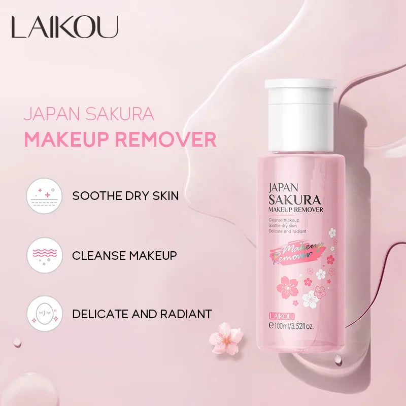LAIKOU Gentle Micellar Makeup Remover – Lip & Eye 100ml Makeup Remover Water Oasis Select