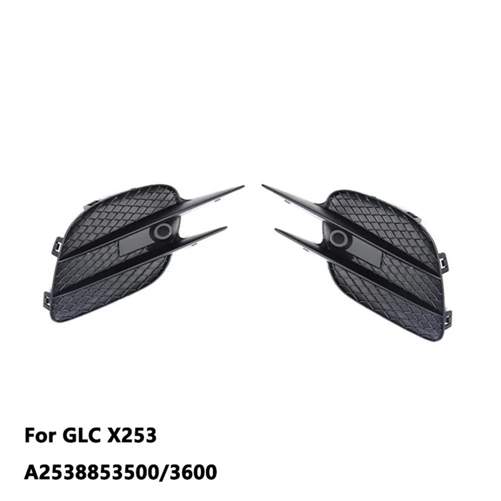 Bumper Vent Mesh GLC X253 Grille For Bumper Repair Black OEM A2538853500 OEM A2538853600 For Mercedes-Benz GLC X253 Oasis Select