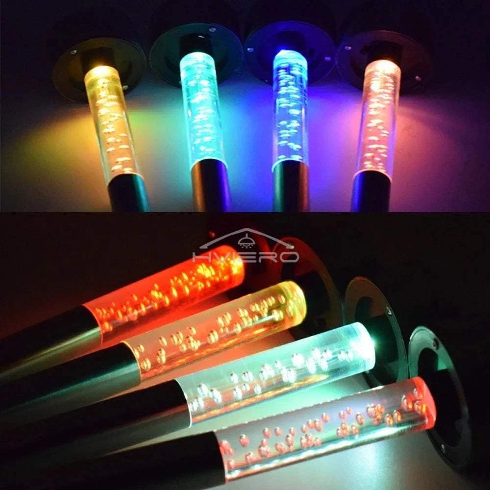 Solar Acrylic Tube Garden Stake Light – IP65 Colorful LED