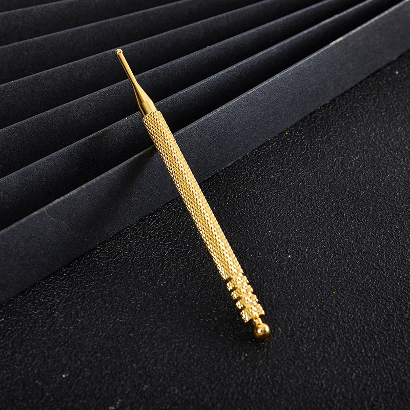 Copper Ears Acupuncture Point Probe Massage Tool Painless Lightweight Portable Acupoint Detecting Pen Facial Reflexology Tool Oasis Select onesize