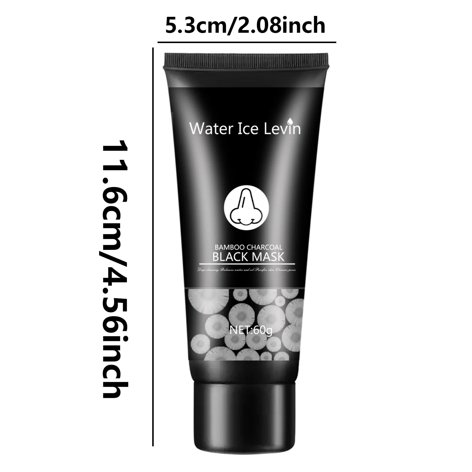 Bamboo Charcoal Peel-Off Black Mask – Blackhead & Pore Cleanser Peel-Off Face Mask Oasis Select
