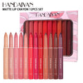 Handaiyan 12-Color Matte Lip Crayon Set – Waterproof, Long-Lasting