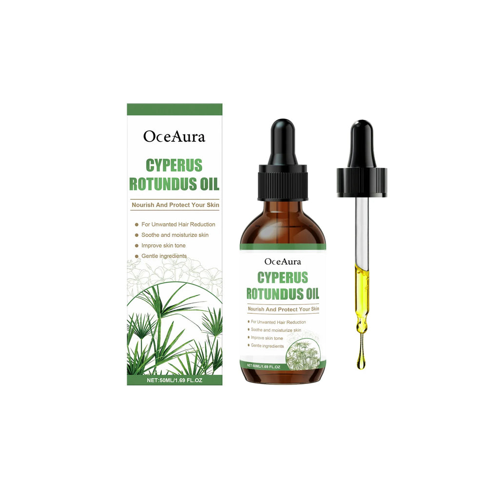OceAura Cyperus Rotundus Hair Inhibitor & Soothing Oil 50ml Hair Inhibitor Oil Oasis Select 50ml boxed