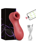 Sucking Vibrator APP Control Clitoris Sucker Female Clitoral Nipple Oral Vacuum Stimulator Massager Sex Toy for Women Adult 18+ Oasis Select APP-RED
