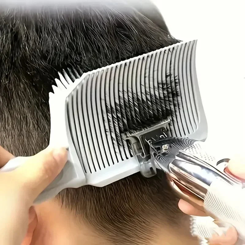 Fading Comb Professional Barber Clipper Blending Flat Top Hair Cutting Comb For Men Heat Resistant Fade Brush Salon Styling Tool Oasis Select
