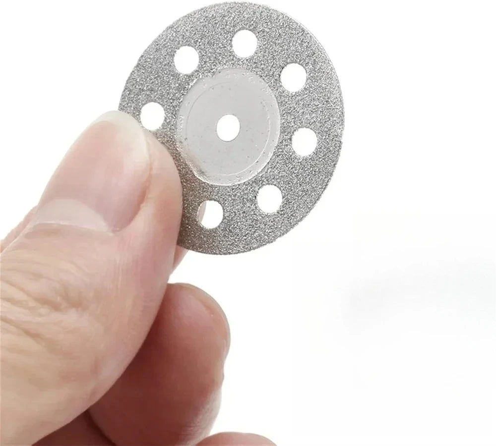 22mm Diamond Cutting Disc 3mm Grinding Wheel Mandrel for Metal Cutting Rotary Tool Electric Grinder Parts Oasis Select 1PCS 22x3mm