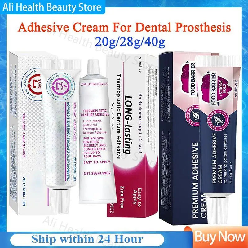 Strong Dental Adhesive Cream for Dentures – 20g/28g/40g