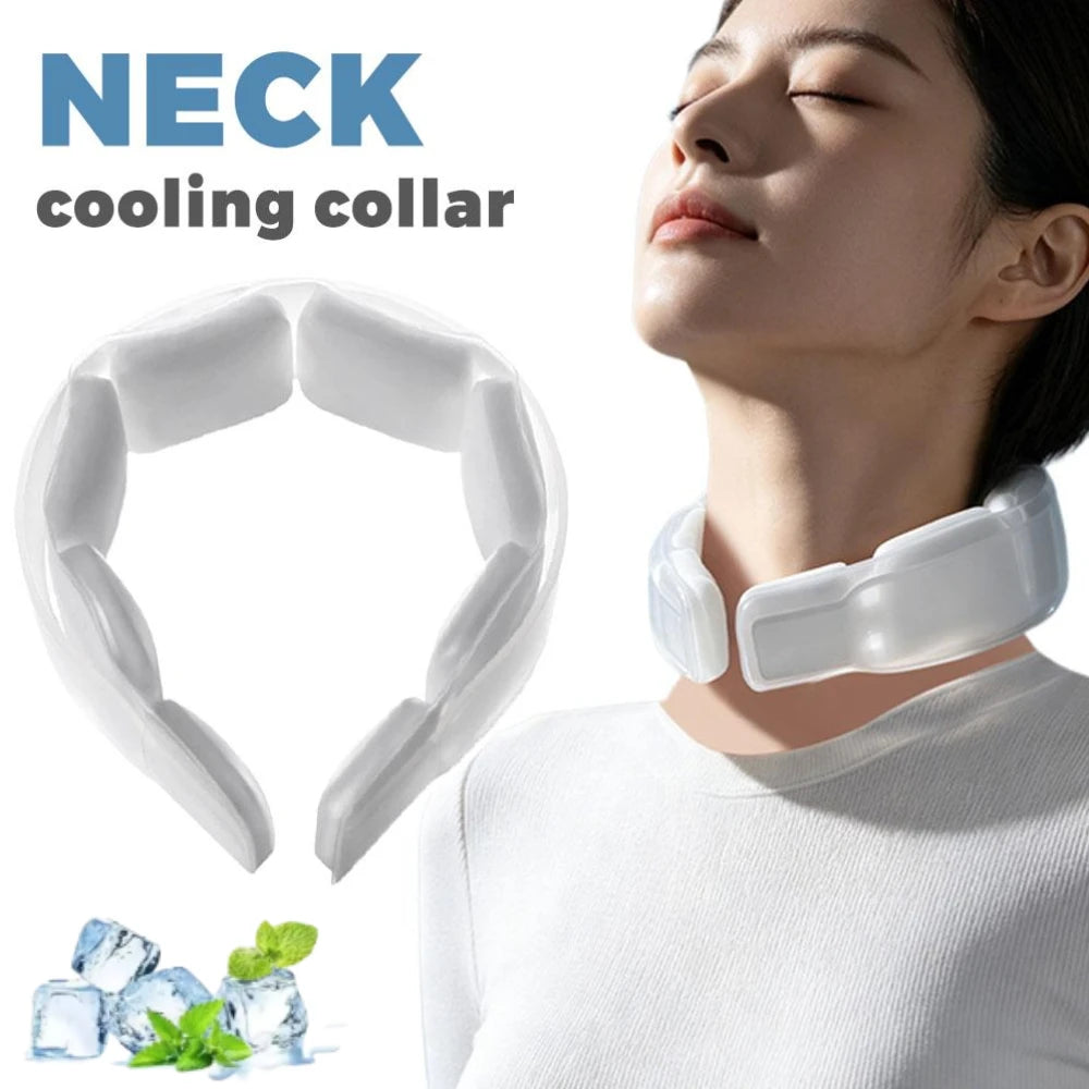 New Wearable Ice Neck Wrap Long Lasting Cooling Neckband Indoor Outdoor Sports Under 28 Degrees Anywhere Cold Gel Neck Cooler Oasis Select