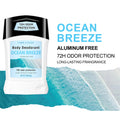 Men's Deodorant Stick, Sweat Resistant, Long-Lasting, Dry, Fragrant, Removes Underarm Odor, Refreshing Stick Oasis Select OCEAN BREEZE