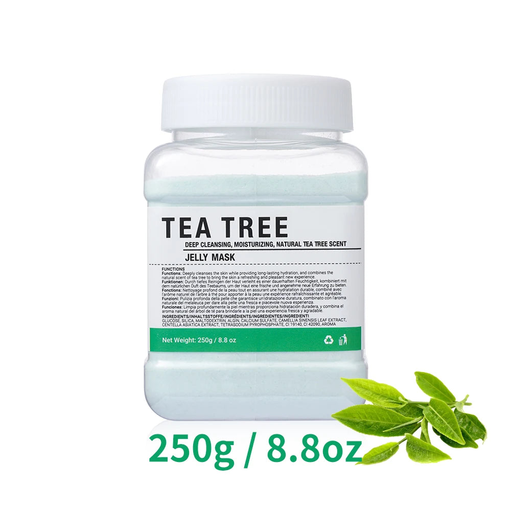 Rose Jelly Peel-Off Face Mask – Hydrating Gel Skin Treatment Peel-Off Face Mask Oasis Select Tea Tree