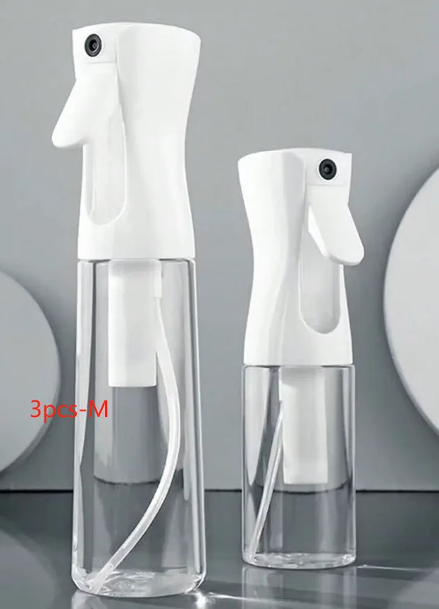 Spray bottle continuous high pressure water refill dilution fine mist atomizing spray bottle pressed refill water bottle size op Oasis Select 3PCS-M