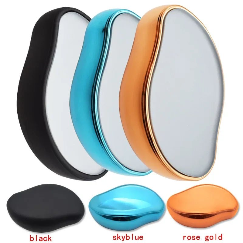 Crystal Hair Eraser Physical Painless Easy Cleaning Reusable Hair Remover Body Beauty Depilation Makeup brushes Epilators 2022 Oasis Select