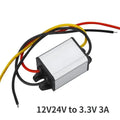 12V24V to 9V 7.5V 6V 5V 4.2V 3.7V 3.3V 3A power supply step-down device CE RoHS power module transformer car DC-DC waterproof Oasis Select 12V24V to 3.3V 3A 12V24V