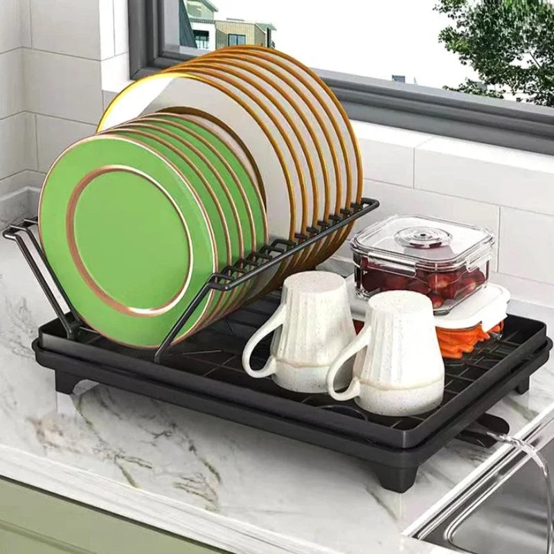 Kitchen foldable dishes, dishes, dishes, drain rack, chopsticks storage rack, countertop, sink rack, dishes Oasis Select